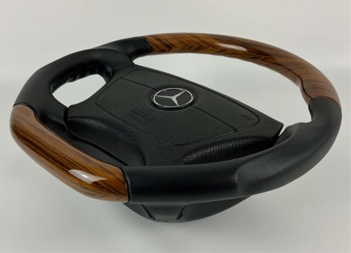 Mercedes AMG S500 W140 W202 SL R129 W210 W124 W463 G Holz Lenkrad steering wheel – Bild 6
