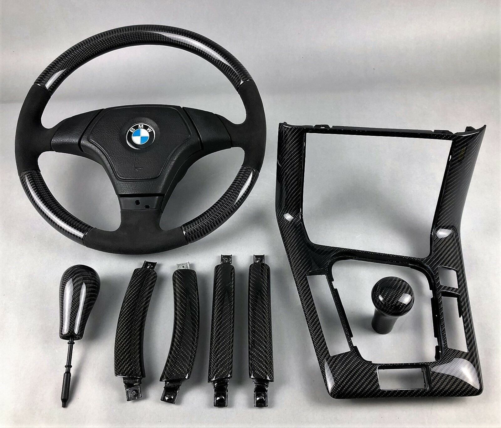 BMW E36 Limo touring performance carbon Interior trim kit Lenkrad steering  wheel – Autoparts63