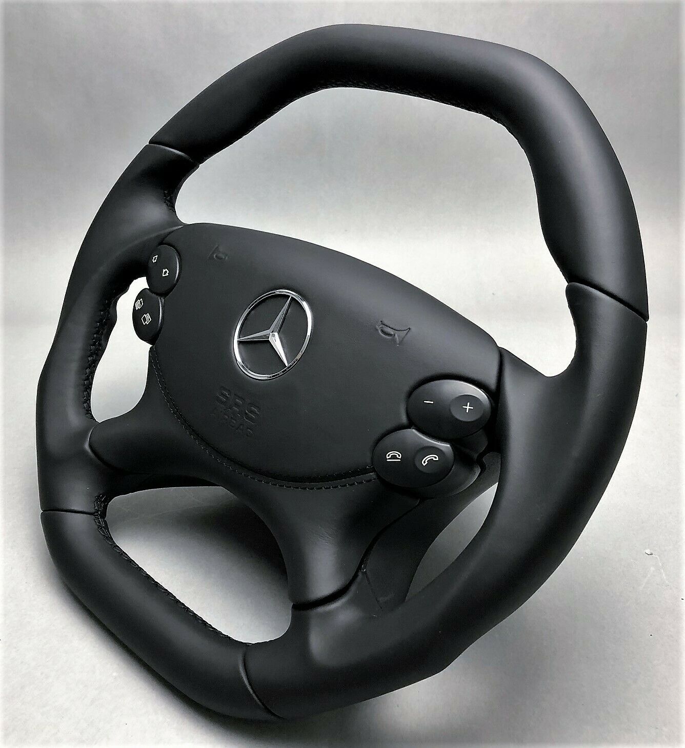 Kaufe 1 paar Auto Lenkrad Schalter Control Taste Trim Abdeckung Für Mercedes-Benz  E CLS G SL CLK W211 w219 W209 W463 W230