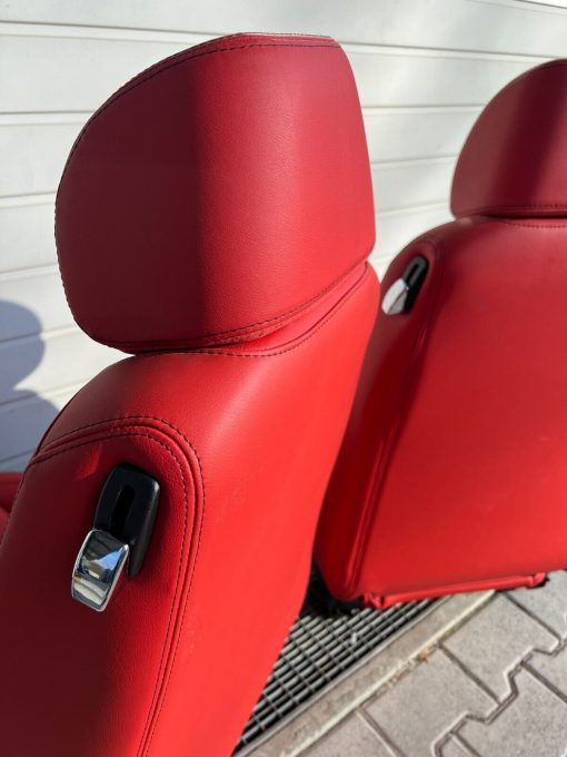 Maserati Granturismo Neue Original Sitze Rot Rosso Corallo brand-new front seats – Bild 15
