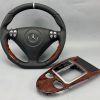 Mercedes SLK R171 Wurzelnuss Holz Sport Lenkrad Brabus Style + Holz Schaltboden