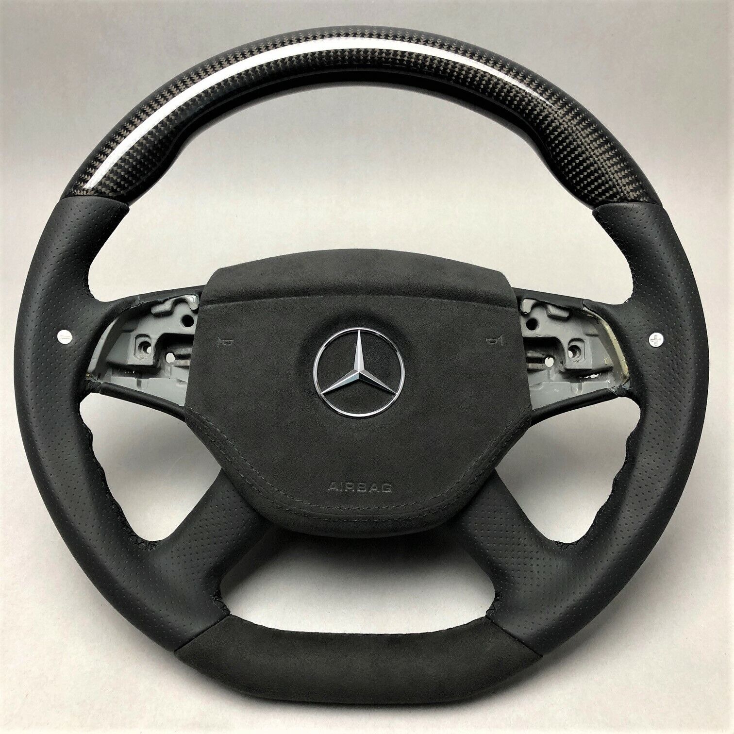 Mercedes W164 ML 63 AMG Carbon Alcantara Lenkrad steering wheel +