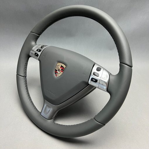 Porsche 997 987 Lenkrad Steingrau stone grey steering wheel 99734780473B24FOB – Bild 3