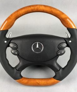 Mercedes SRS Kastanie Leder Lenkrad W209 W211 W219 R230 steering wheel  chestnut – Autoparts63