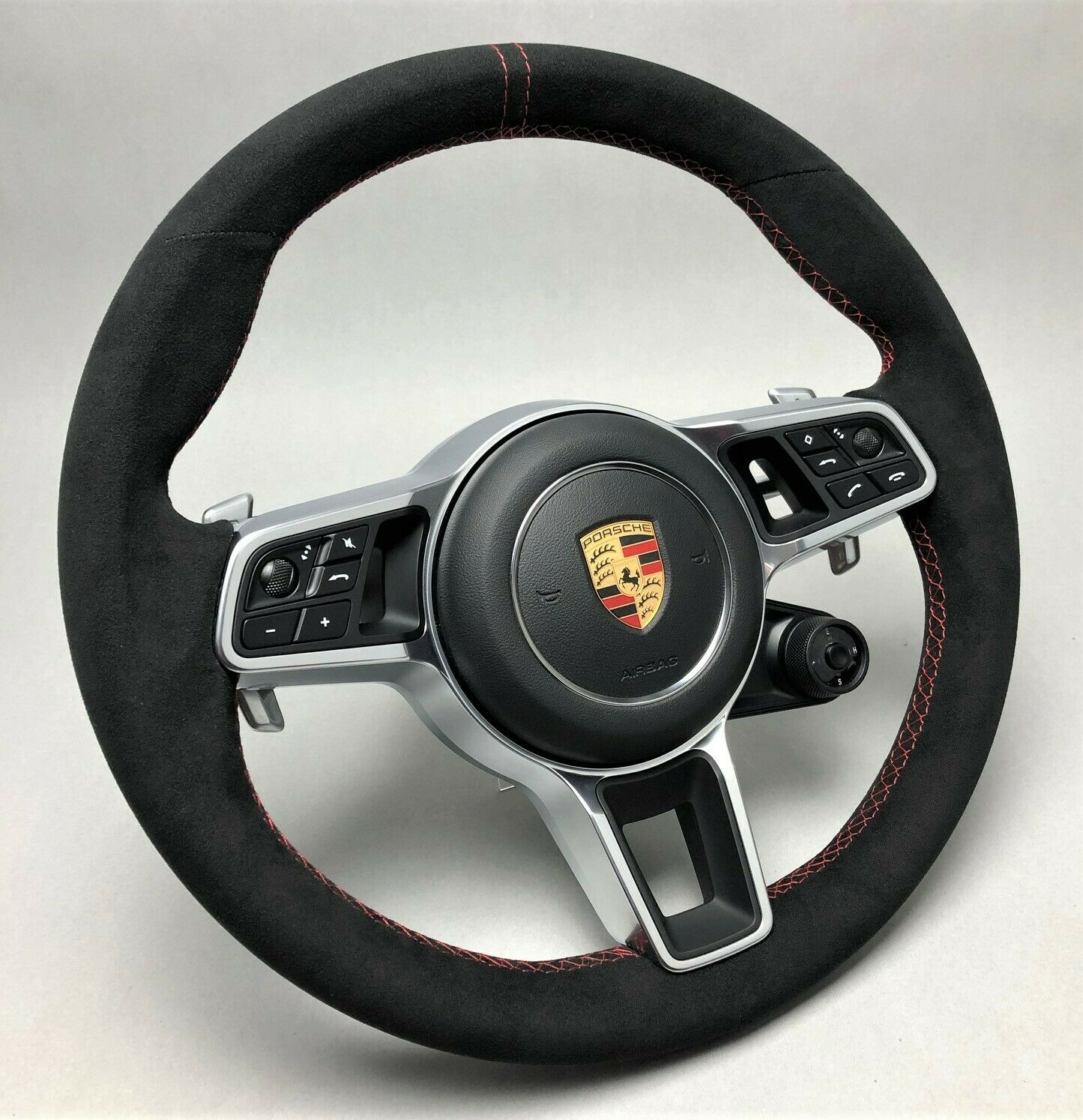 Porsche Alcantara Sport Chrono Plus Hybrid Lenkrad steering wheel