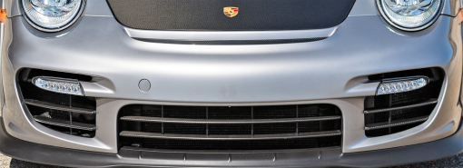 Porsche Motorsport 997 GT2 RS Carbon Luftauslass Rahmen air outlet hider frame – Bild 3